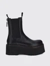 R13 Double Stack Platform Boots In Black