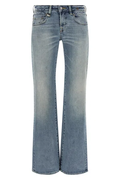 R13 Flared Jeans In Blue