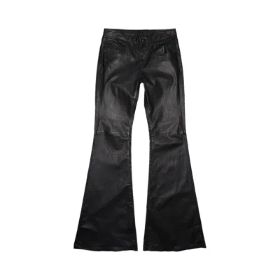 Pre-owned R13 Boy Flare Leather Pant 'black' | Women's Size 25