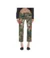 R13 Khaki Boy Straight Jeans In Black