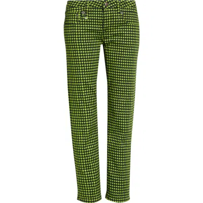 R13 Boy Straight Leg Crop Jeans In Brown