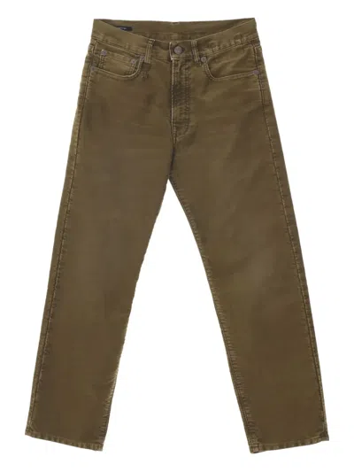 R13 Boyfriend Cotton Jeans In Green