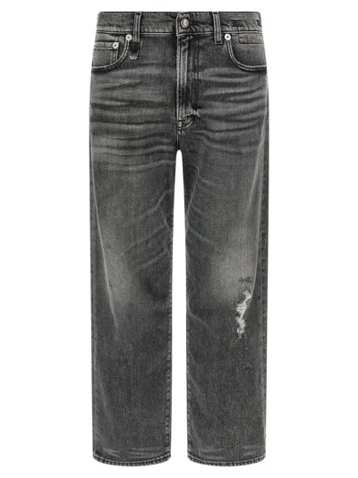 R13 'boyfriend' Jeans In Brown