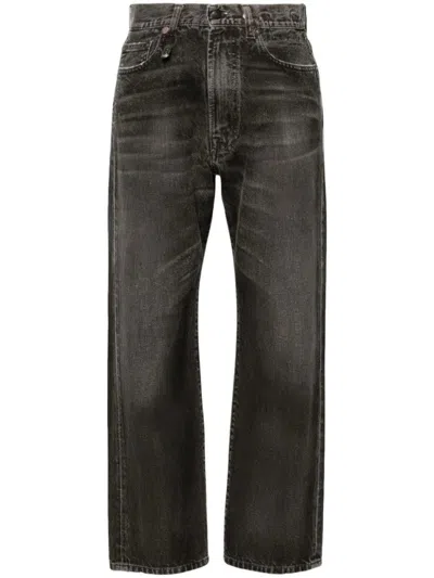 R13 Boyfriend Jeans In Black