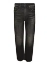R13 Boyfriend Jeans In Black