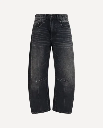R13 Boyfriend Jeans In Gray