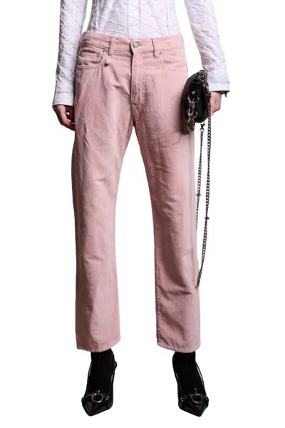 R13 Pink Boyfriend Jeans In Multi