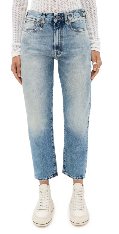 R13 Boyfriend Jeans Jasper In Blue