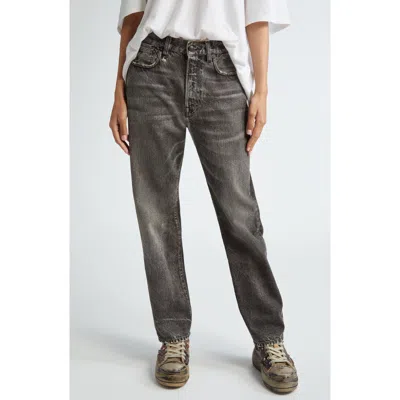 R13 Boyfriend Jeans In Mud Grey