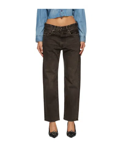 R13 Boyfriend Jeans Pants In Black