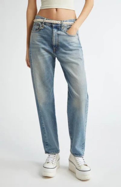 R13 Boyfriend Jeans In Veiled Blue