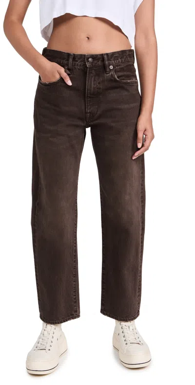 R13 Boyfriend Jeans Vintage Chocolate Brown