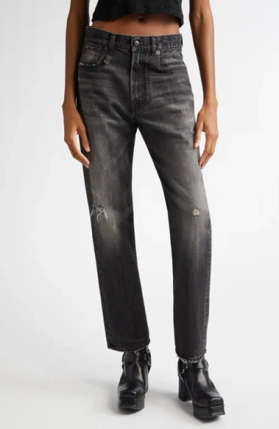 R13 Boyfriend Jeans In Wilson Black