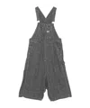 R13 Button Bib Overall In Gray