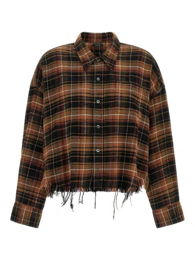 R13 Camisa - Marrón