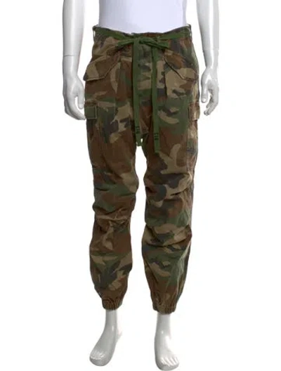 Pre-owned R13 Camouflage Print Cargo Pants In Brown