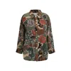 R13 Camouflage Shirt In Multi