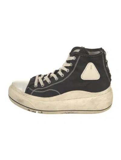 Pre-owned R13 Canvas Chunky Sneakers In Multi