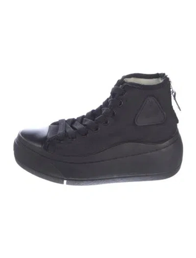 Pre-owned R13 Canvas Sneakers In Blue