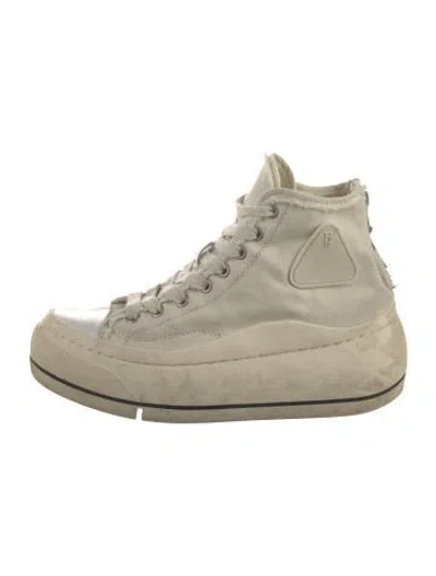 Pre-owned R13 Canvas Sneakers In Neutral