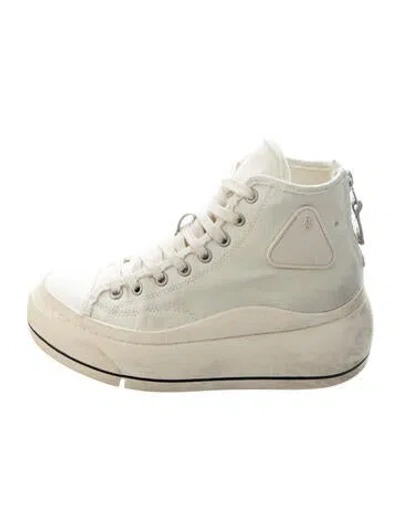 Pre-owned R13 Canvas Sneakers In Neutrals