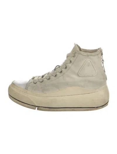Pre-owned R13 Canvas Sneakers In Neutrals