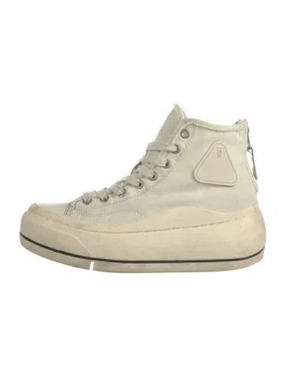Pre-owned R13 Canvas Sneakers In White
