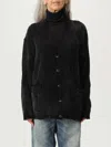 R13 Black Grunge Sweater In Black