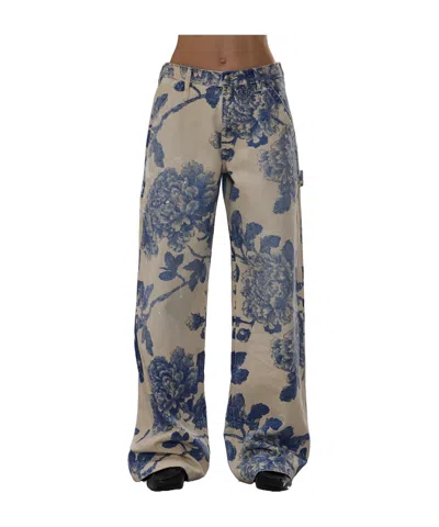 R13 Carpenter Pant In Multi