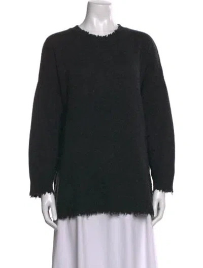 Pre-owned R13 Cashmere Crew Neck Sweater In Black