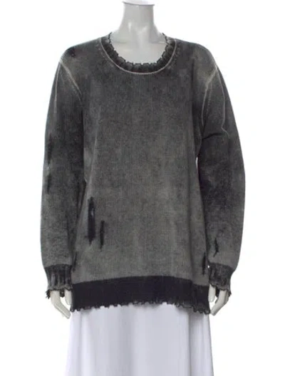Pre-owned R13 Cashmere Crew Neck Sweater In Gray