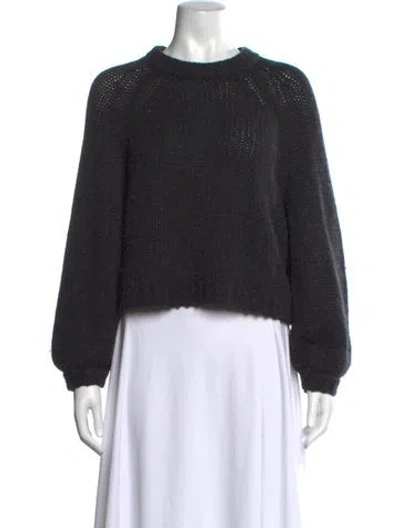 Pre-owned R13 Cashmere Crew Neck Sweater In Gray