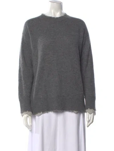 Pre-owned R13 Cashmere Crew Neck Sweater In Grey