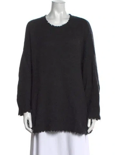Pre-owned R13 Cashmere Crew Neck Sweater In Grey