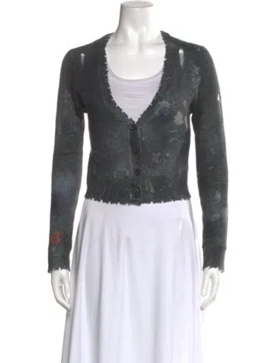 Pre-owned R13 Cashmere Scoop Neck Sweater In Multi