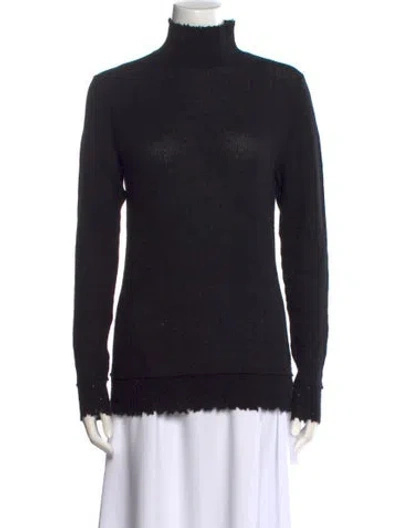 Pre-owned R13 Cashmere Turtleneck Sweater In Black