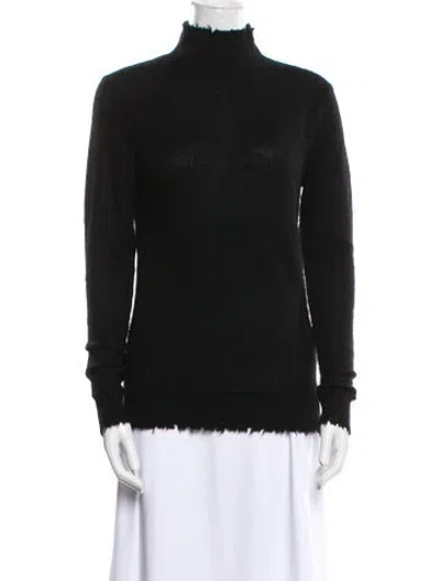 Pre-owned R13 Cashmere Turtleneck Sweater In Black