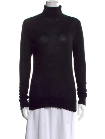 Pre-owned R13 Cashmere Turtleneck Sweater In Black