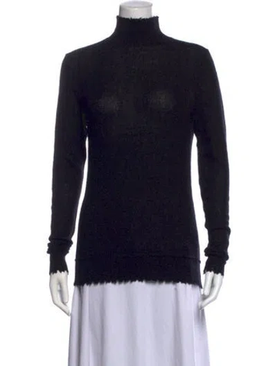 Pre-owned R13 Cashmere Turtleneck Sweater In Black