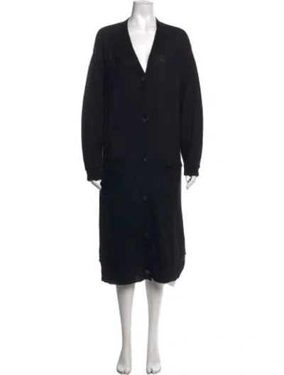 Pre-owned R13 Cashmere V-neck Sweater In Black