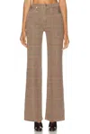 R13 Charlotte Flare In Neutral
