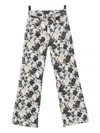 R13 Charlotte Flared Jeans In Black