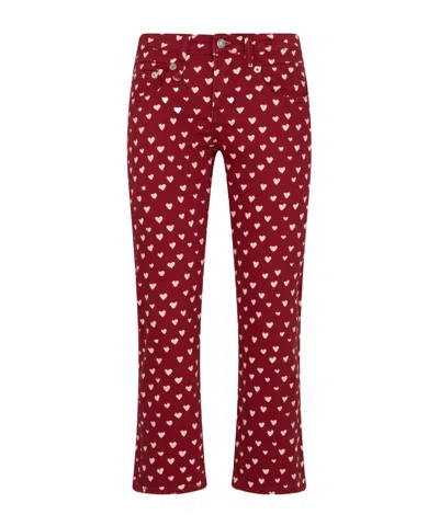 R13 Printed Jeans In Multi