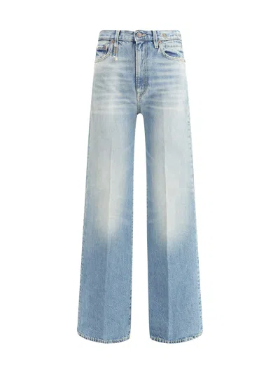 R13 Charlotte Jeans In Blue