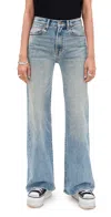 R13 Charlotte Jeans Patton Blue Stretch In Blue