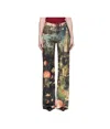 R13 Charlotte Floral-print Trousers In Multi