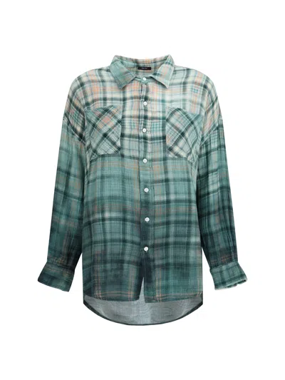 R13 Check Shirt In Multi