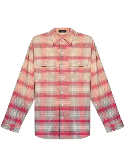 R13 CHECKED SHIRT