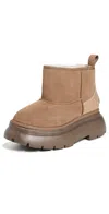 R13 Chunky Shearling Boots Light Brown In Light Brown