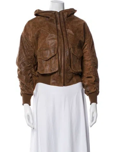 Pre-owned R13 Coat In Brown